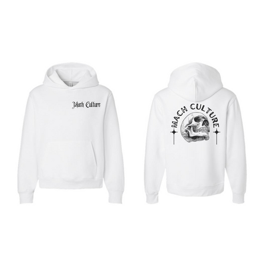 SKULL AND CROSS HOODIE